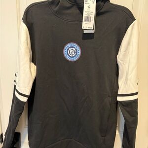 Black and White Women’s NYCFC Sweatshirt